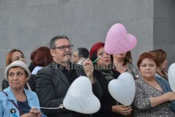 Globos de colores vuelan en Telde por Yurena López (Foto TA)